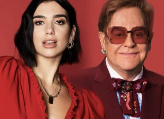 Dua Lipa and Elton John